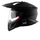Axor X-Cross Motorcycle Helmet Dual Sport Adventure Crash Helmet Matt Black Sun Visor ECE22.06 - Free Pinlock & Smoked Visor