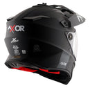 Axor X-Cross Motorcycle Helmet Dual Sport Adventure Crash Helmet Matt Black Sun Visor ECE22.06 - Free Pinlock & Smoked Visor