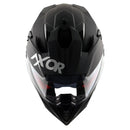 Axor X-Cross Motorcycle Helmet Dual Sport Adventure Crash Helmet Matt Black Sun Visor ECE22.06 - Free Pinlock & Smoked Visor