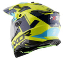 Axor X-Cross Motorcycle Helmet Dual Sport Adventure Crash Helmet Sun Visor ECE22.06 - Free Pinlock & Smoked Visor