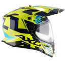 Axor X-Cross Motorcycle Helmet Dual Sport Adventure Crash Helmet Sun Visor ECE22.06 - Free Pinlock & Smoked Visor