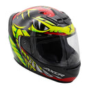 Axor Rage Python Full Face Helmet Red Yellow Black Gloss