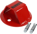 Mammoth Ground Anchor For Motorcycle Scooter Ebike - Security Anchor Anti-Attack Anti-Extraction Bolts, High Strength Steel, Universal Anti Theft Security