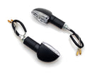 Bike It Long Stem LED Spear Indicators With Black Body And Clear Lens