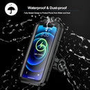 Bike It Waterproof Motorcycle Phone Case With Wireless/USB-C Charger IP67 Waterproof Handlebar Mobile Phone Holder Quick Charge for 5.5"-7" Phones