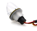 LED Motorcycle Rear Light Brake Light Motorbike Tail Light 55mm Diameter 12V