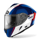 Airoh Spark Motorcycle Helmet Full Face - Blue/Red