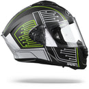 Airoh Spark Motorcycle Helmet Full Face - Black Circuit Matt