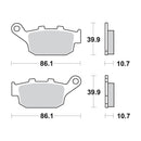 AP Racing Sinter Disc Pad Rear -
