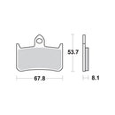 AP Racing Sinter Disc Pad Front -