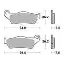 AP Racing Sinter Disc Pad Front -