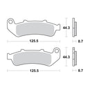 AP Racing Sinter Disc Pad Front -