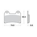 AP Racing Sinter Disc Pad Front -