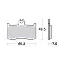 AP Racing Sinter Disc Pad Front -