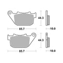 AP Racing Sinter Disc Pad Rear -