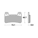 AP Racing Sinter Disc Pad Front -