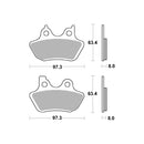 AP Racing Sinter Disc Pad Front -