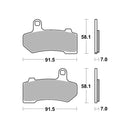 AP Racing Sinter Disc Pad Front -