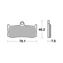 AP Racing Sinter Disc Pad Front -