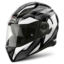 Airoh Helmet Movement S Full Face - Steel White Gloss