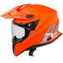 Airoh Commander Motorcycle Helmet Adventure Dual Sport Crash Helmet - Orange Fluo Matt