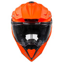 Airoh Commander Motorcycle Helmet Adventure Dual Sport Crash Helmet - Orange Fluo Matt