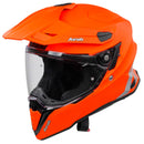 Airoh Commander Motorcycle Helmet Adventure Dual Sport Crash Helmet - Orange Fluo Matt