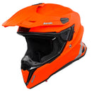 Airoh Commander Motorcycle Helmet Adventure Dual Sport Crash Helmet - Orange Fluo Matt