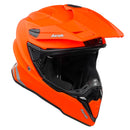 Airoh Commander Motorcycle Helmet Adventure Dual Sport Crash Helmet - Orange Fluo Matt