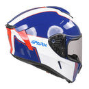 Airoh Spark Motorcycle Helmet Full Face - Blue/Red