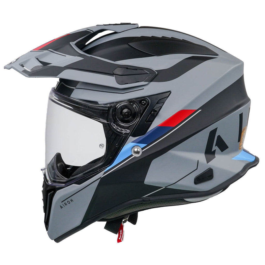 Airoh Commander Adventure Helmet - Matt 'Skill' – Biker Parts Direct Ltd