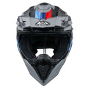 Airoh Commander Motorcycle Helmet Adventure Dual Sport Crash Helmet - Matt 'Skill'