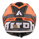 Airoh Valor Full Face Helmet - Matt Wings Orange