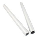 Bike It 280mm Matt Silver Clip-On Tubes