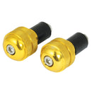 Bike It Gold 13mm Round Bar End Weights