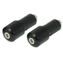 Bike It Black 13mm Slim Bar End Weights