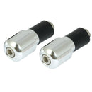 Bike It Chrome 13mm Slim Bar End Weights