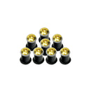 Bike It Screen Fairing Bolts Gold Screws Nuts And Rubbers