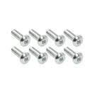 Bike It Screen Bolts Chrome 8 Piece Pack