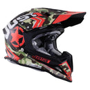 Just1 J12 Carbon Adults MX Helmet Kombat Red