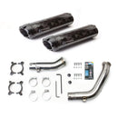 Two Brothers Carbon Black Series Exhaust for Yamaha YZF-R1 09-12