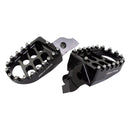 BikeTek MX Forged Wide Platform Footpegs Suzuki Black