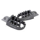 BikeTek MX Forged Wide Platform Footpegs Suzuki Gun Metal