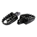 BikeTek MX Forged Wide Platform Footpegs Suzuki Black