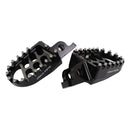BikeTek MX Forged Wide Platform Footpegs Kawasaki Black