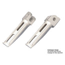 BikeTek Billet Aluminium Race Pegs Suzuki Rider Alloy