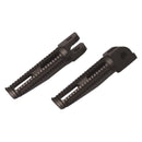 BikeTek Billet Aluminium Race Pegs Suzuki Rider Black