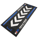 BikeTek Series 7 Motorcycle Workshop Pit Garage Mat Blue Rising Sun 190 x 80 cm