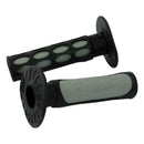 Bike It 2-Tone MX Grips Grey / Black