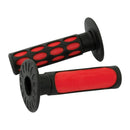 Bike It 2-Tone MX Grips Red / Black